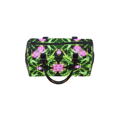 Floral 1 Boston Handbag (Model 1621)