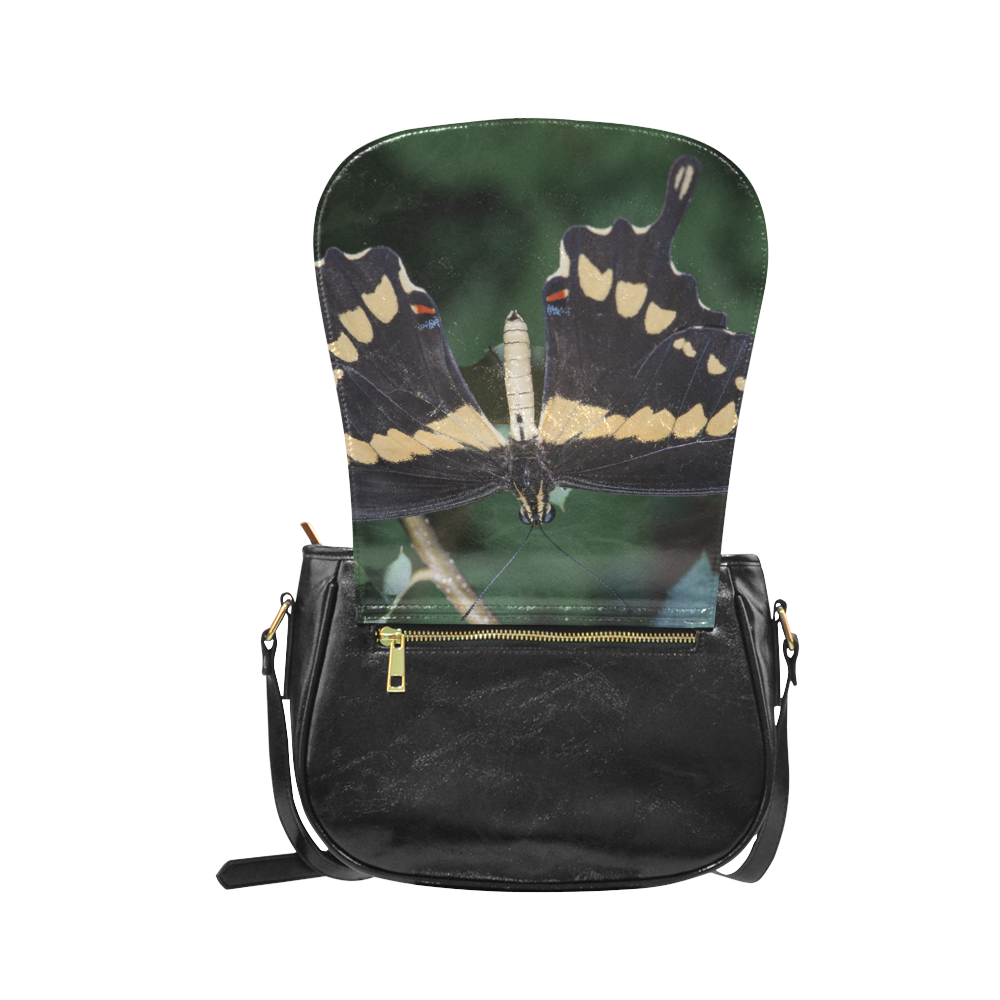 Giant Swallowtail Butterfly Classic Saddle Bag/Small (Model 1648)