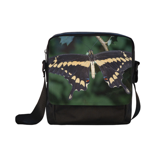 Giant Swallowtail Butterfly Crossbody Nylon Bags (Model 1633)