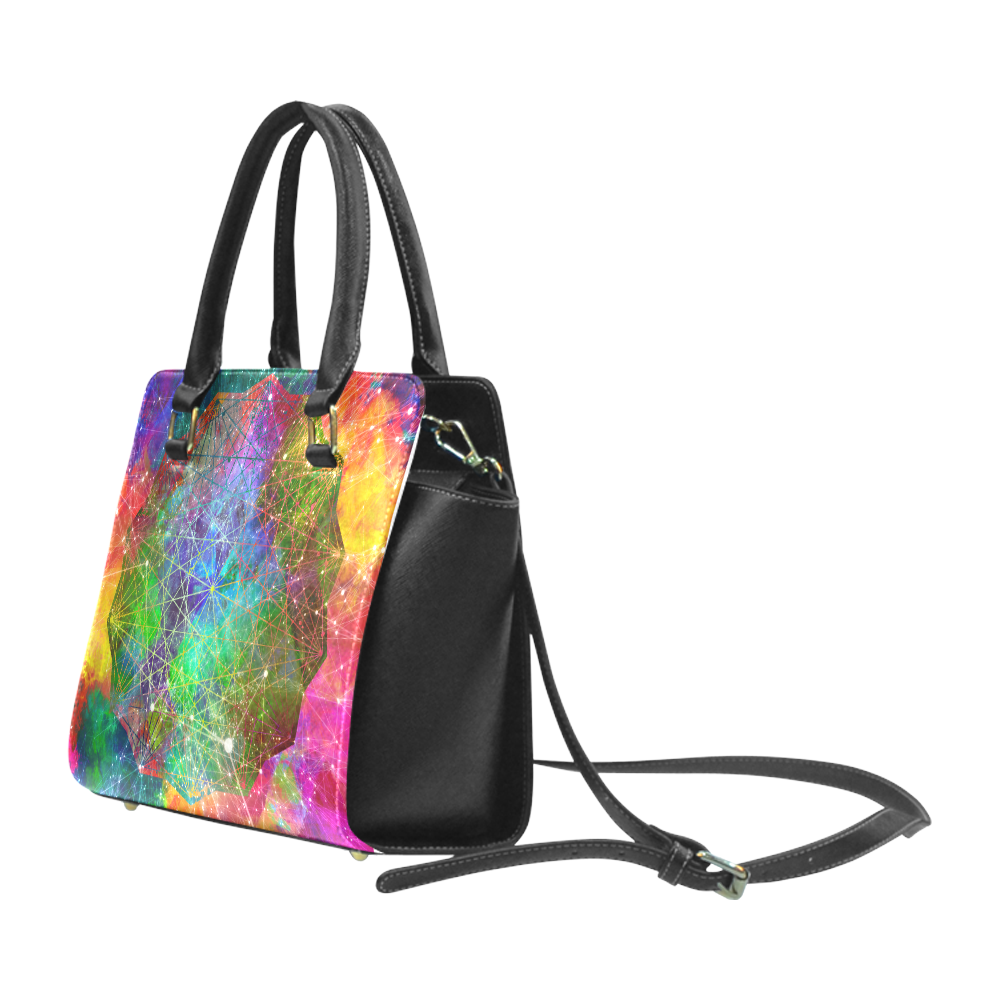 galaxy Rivet Shoulder Handbag (Model 1645)