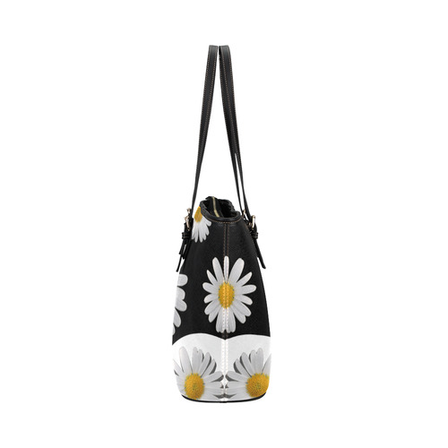 Daisy Leather Tote Bag/Large (Model 1651)
