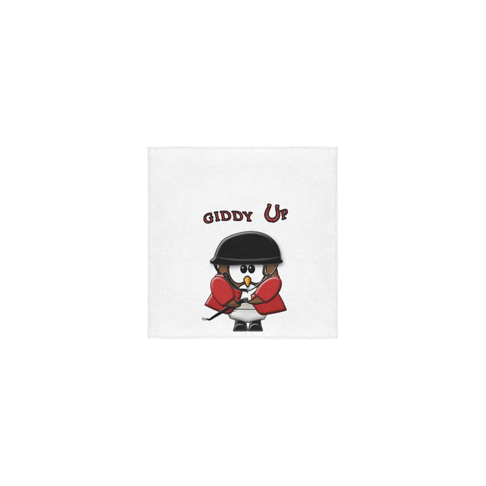 giddy up owl Square Towel 13“x13”