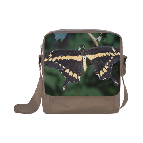 Giant Swallowtail Butterfly Crossbody Nylon Bags (Model 1633)