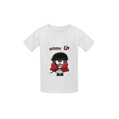 giddy up owl Kid's  Classic T-shirt (Model T22)