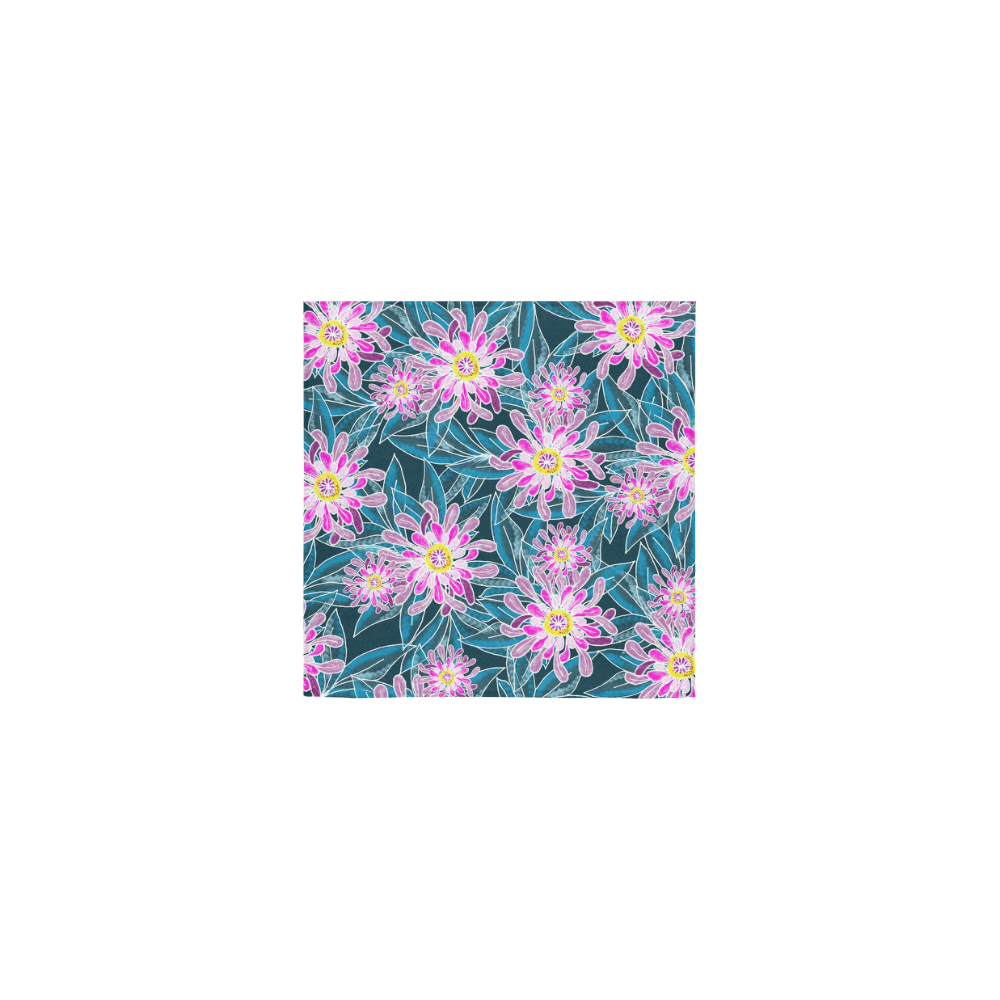 Whinsical Garden Square Towel 13“x13”