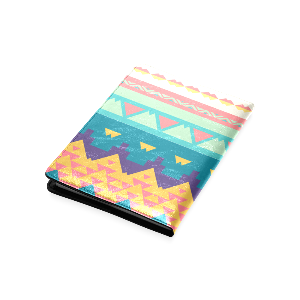 Pastel tribal design Custom NoteBook A5