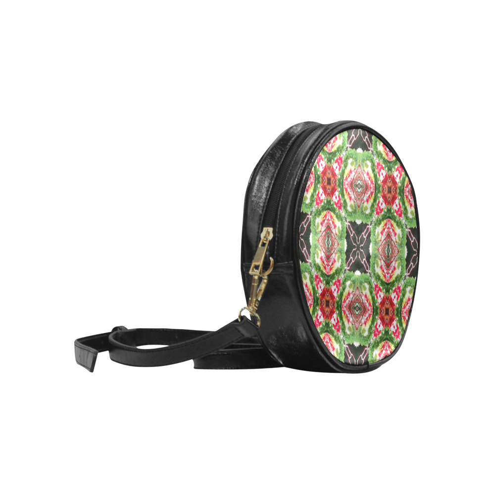 Floral 3 Round Sling Bag (Model 1647)