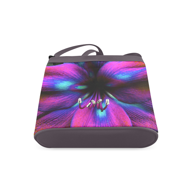Neon Amaryllis by Martina Webster Crossbody Bags (Model 1613)