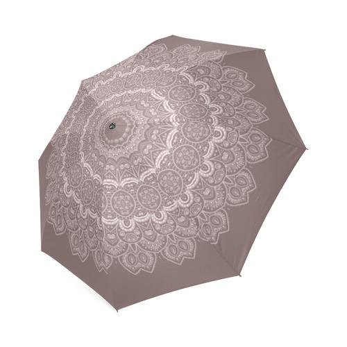 cosmic mandala and universe in soft pink and mauve Foldable Umbrella (Model U01)