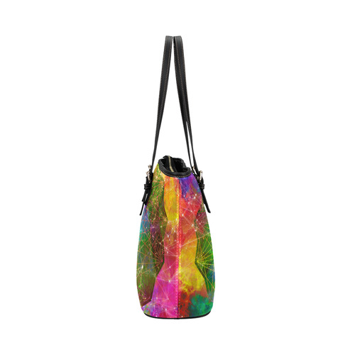 galaxy Leather Tote Bag/Small (Model 1651)