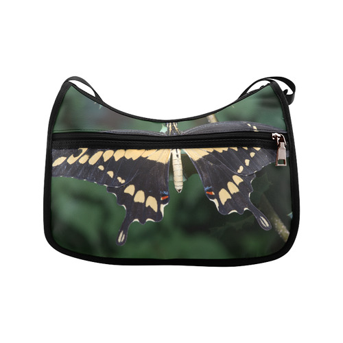 Giant Swallowtail Butterfly Crossbody Bags (Model 1616)