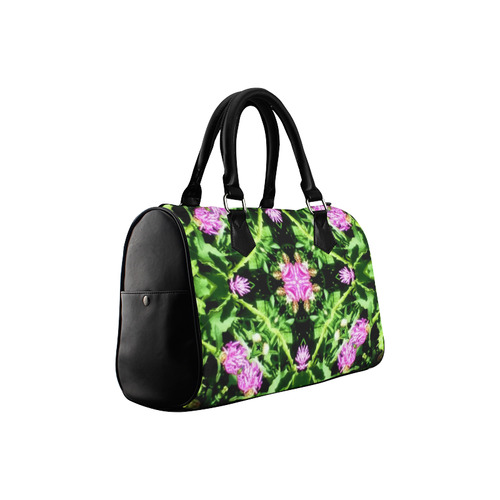 Floral 1 Boston Handbag (Model 1621)