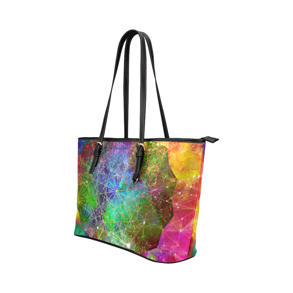 galaxy Leather Tote Bag/Small (Model 1651)