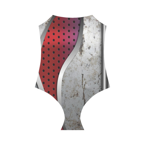 3D metal texture Strap Swimsuit ( Model S05)