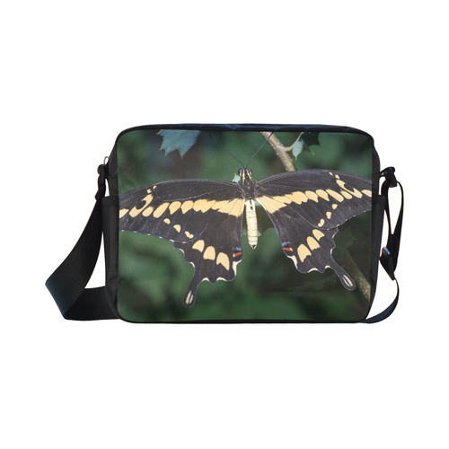 Giant Swallowtail Butterfly Classic Cross-body Nylon Bags (Model 1632)