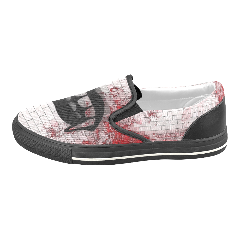 Vamp by Popart Lover Women's Unusual Slip-on Canvas Shoes (Model 019)