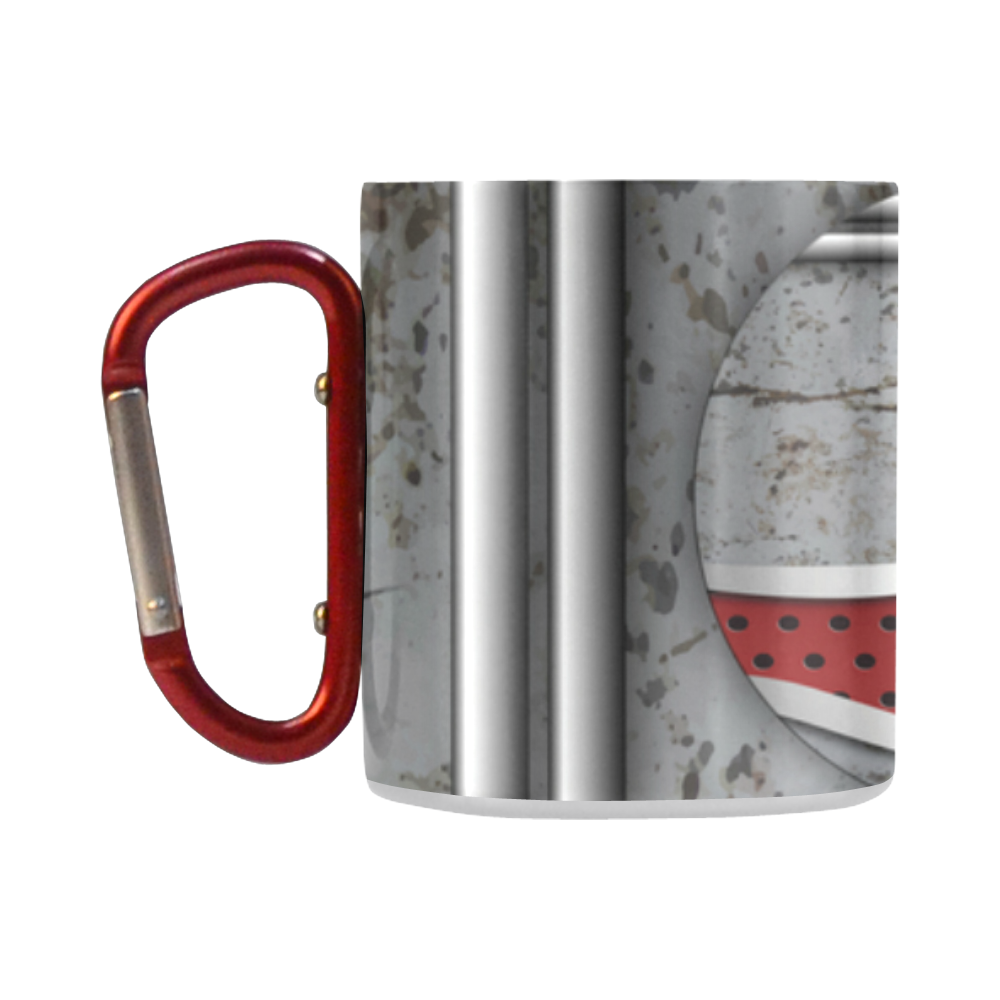 3D metal textured art Classic Insulated Mug(10.3OZ)