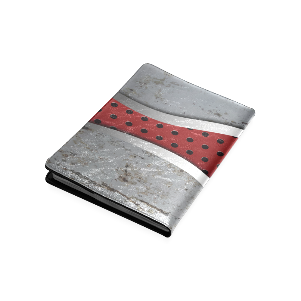 3D metal texture Custom NoteBook B5