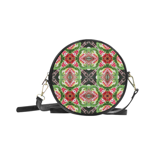 Floral 3 Round Sling Bag (Model 1647)