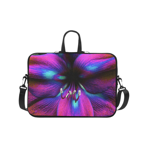 Neon Amaryllis by Martina Webster Laptop Handbags 17