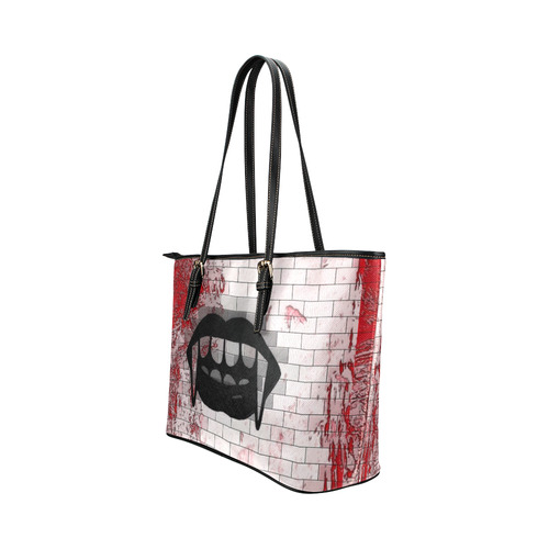 Vamp by Popart Lover Leather Tote Bag/Large (Model 1651)