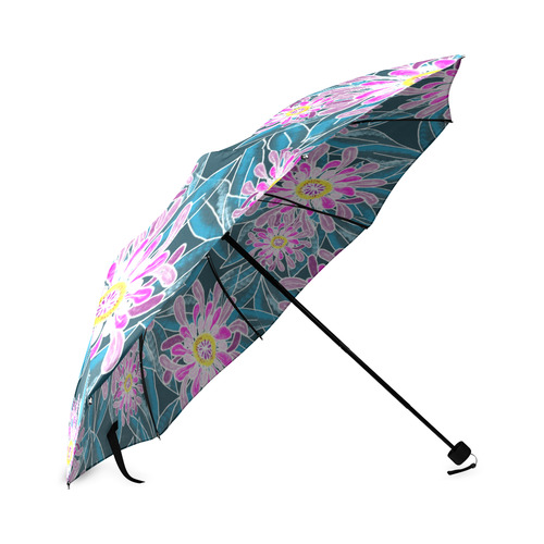 Whimsical Garden Foldable Umbrella (Model U01)