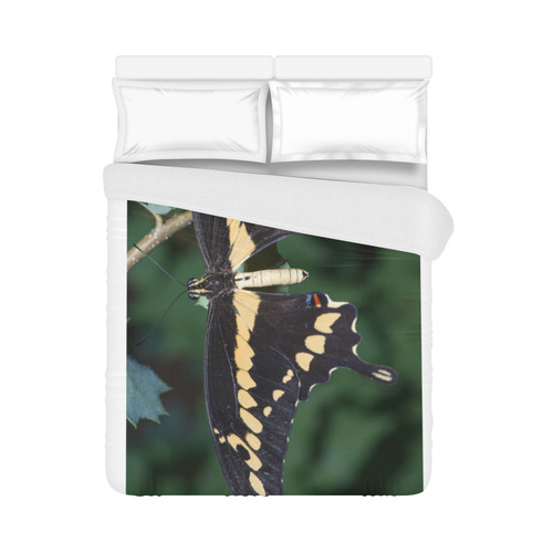 Giant Swallowtail Butterfly Duvet Cover 86"x70" ( All-over-print)