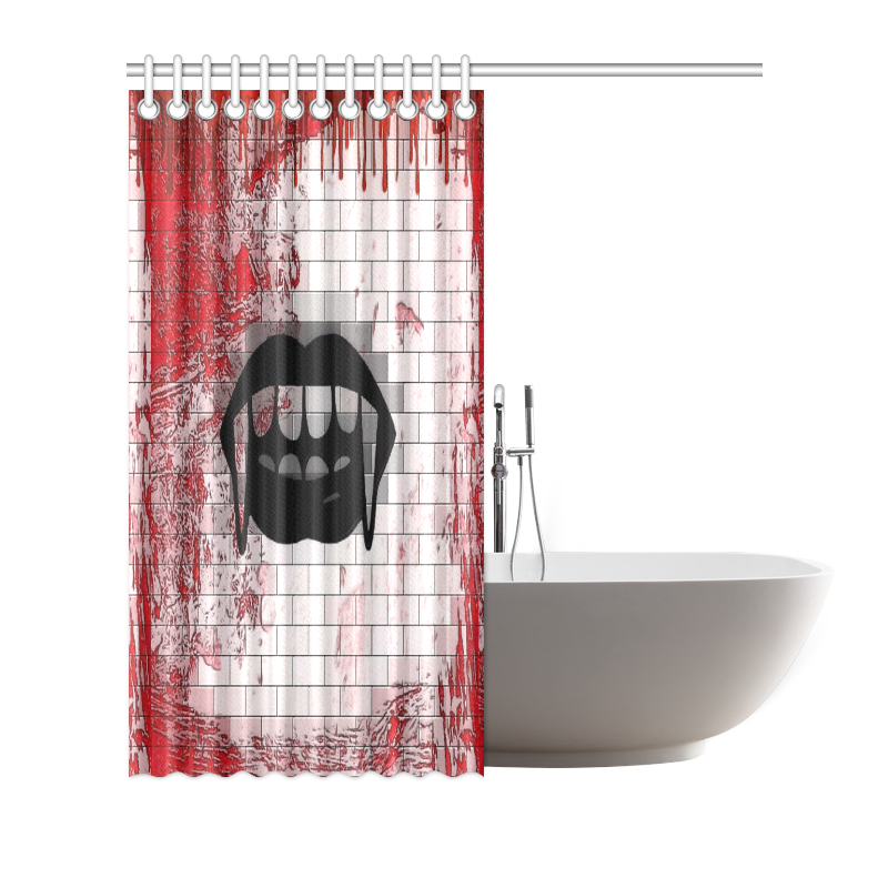 Vamp by Popart Lover Shower Curtain 72"x72"