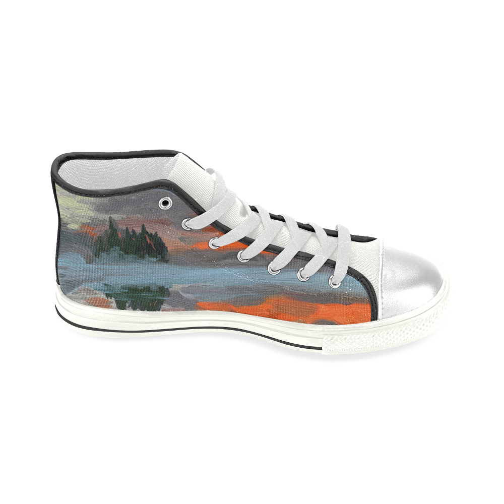 Misty Women's Classic High Top Canvas Shoes (Model 017)