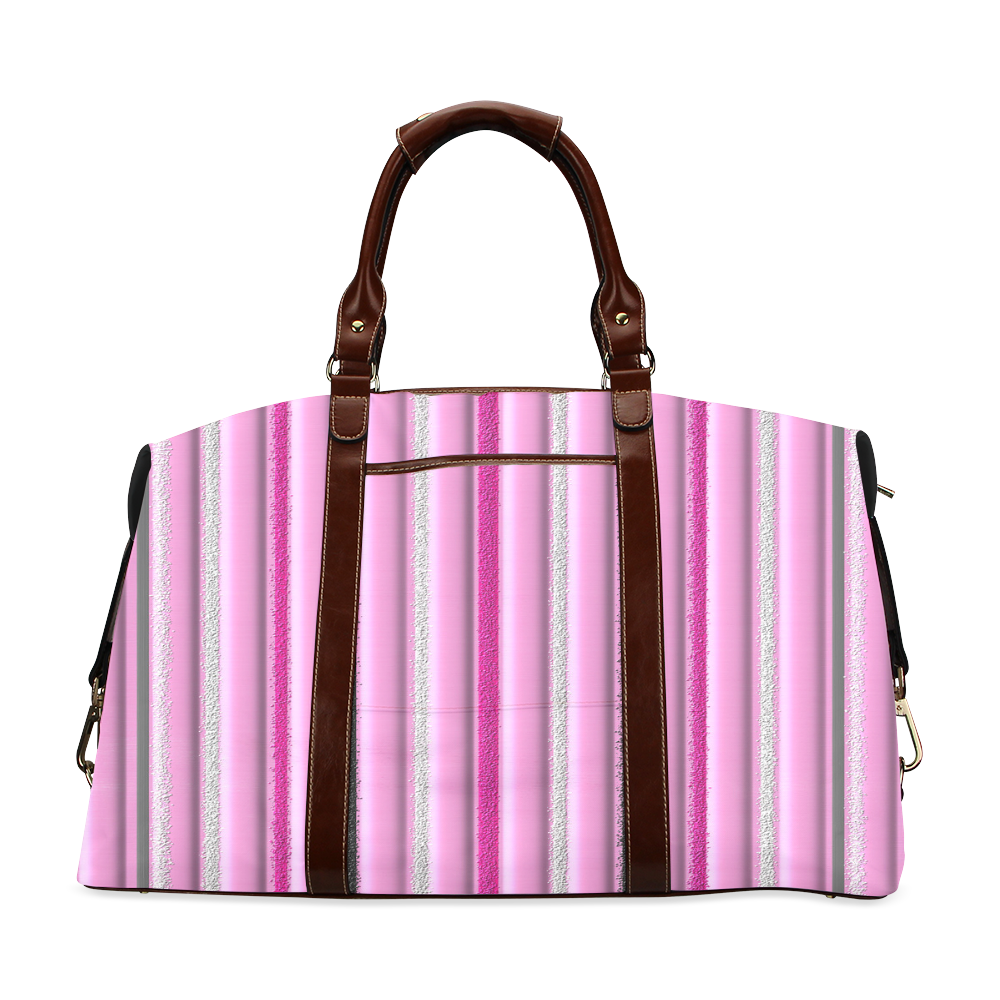 Pink Glamour Classic Travel Bag (Model 1643)