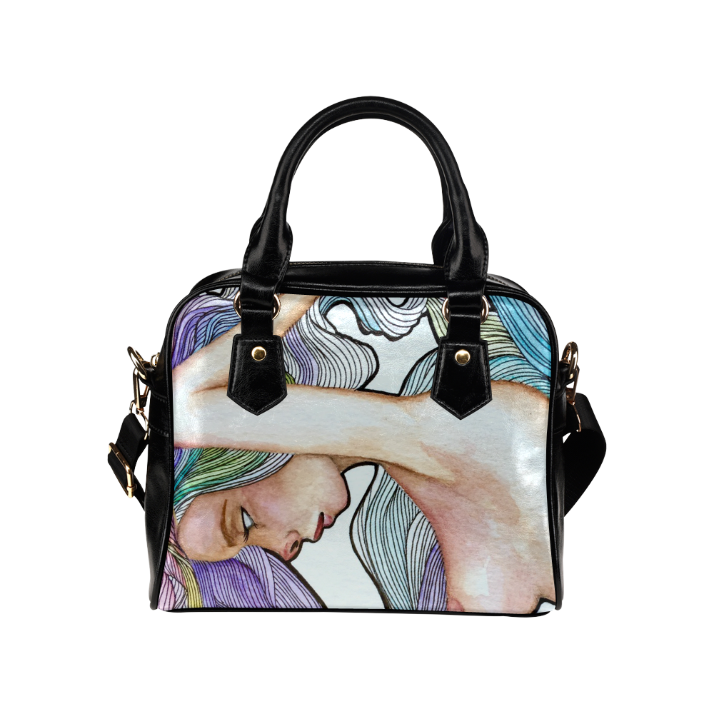 Mermaid Bag Shoulder Handbag (Model 1634)
