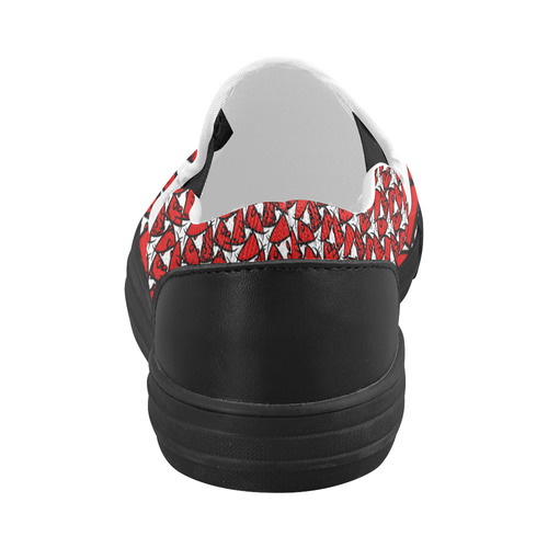 Symbol Women's Slip-on Canvas Shoes (Model 019)