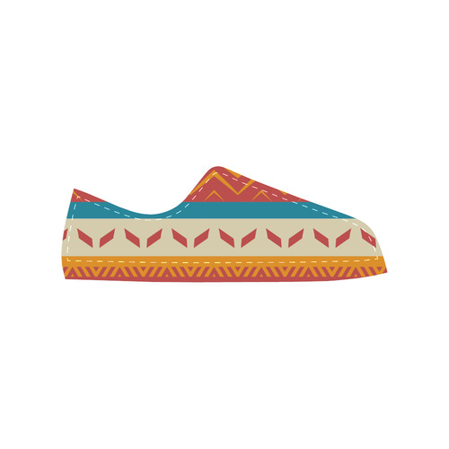 Tribal shapes Men's Classic Canvas Shoes (Model 018)