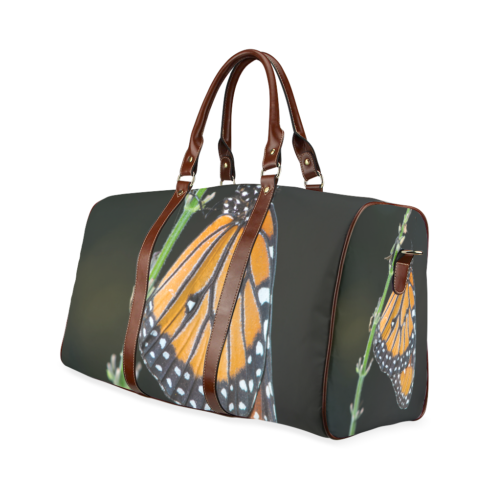 Monarch Butterfly Waterproof Travel Bag/Small (Model 1639)
