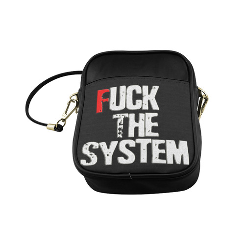 Fuck The System Sling Bag (Model 1627)