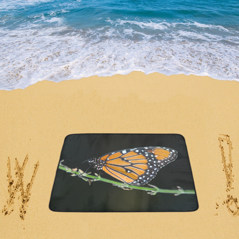 Monarch Butterfly Beach Mat 78"x 60"