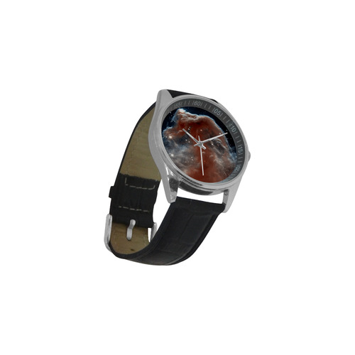 NASA: Horsehead Nebula Stars Outerspace Men's Casual Leather Strap Watch(Model 211)