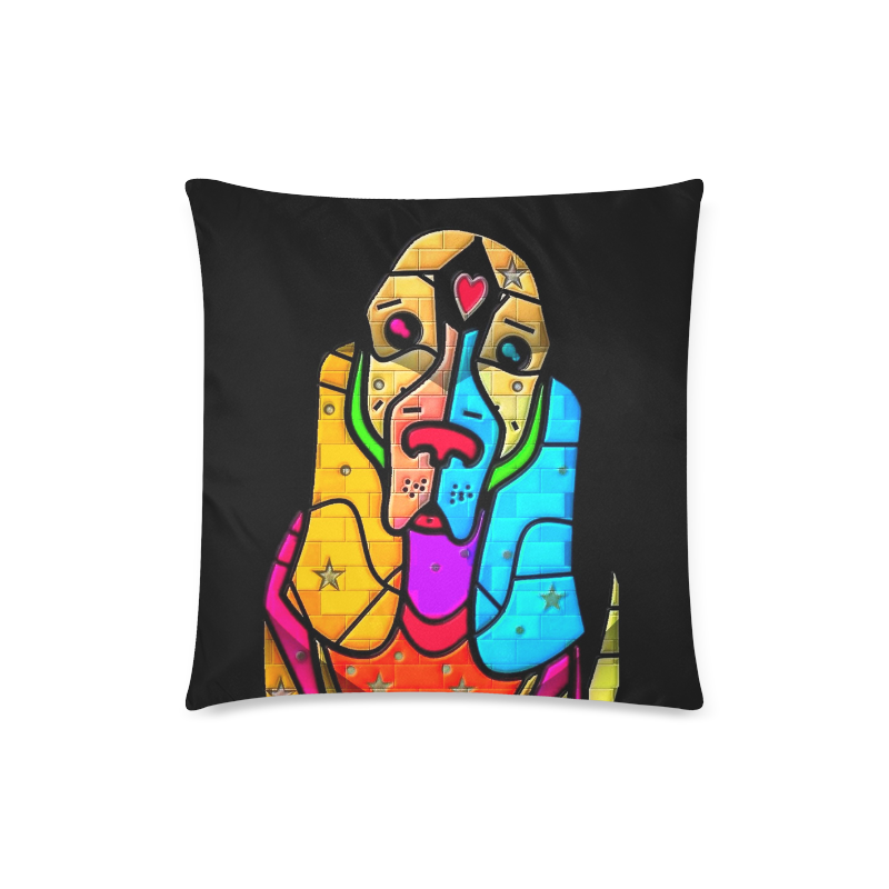 Simply love by Popart Lover Custom Zippered Pillow Case 18"x18"(Twin Sides)