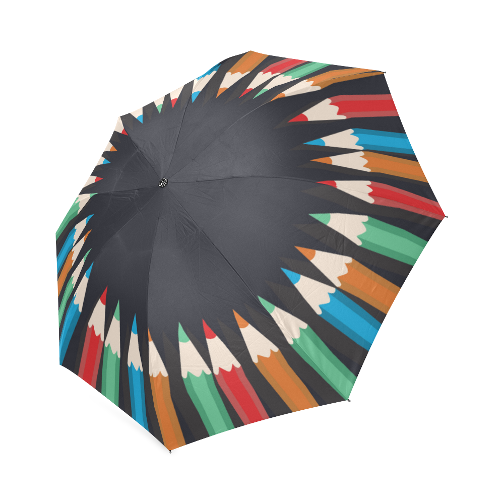 colorfull_pencils Foldable Umbrella (Model U01)
