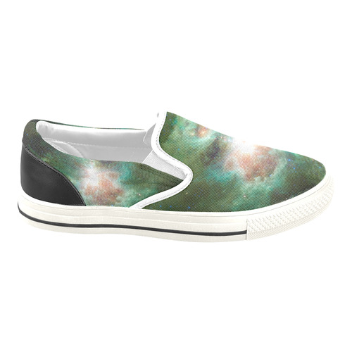 NASA: Orion Nebula Stars Outerspace Men's Unusual Slip-on Canvas Shoes (Model 019)