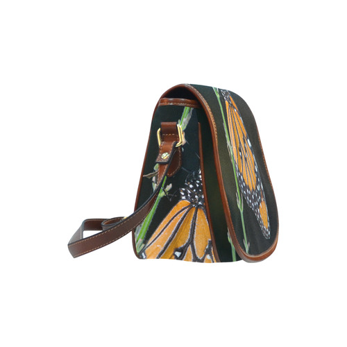 Monarch Butterfly Saddle Bag/Small (Model 1649) Full Customization