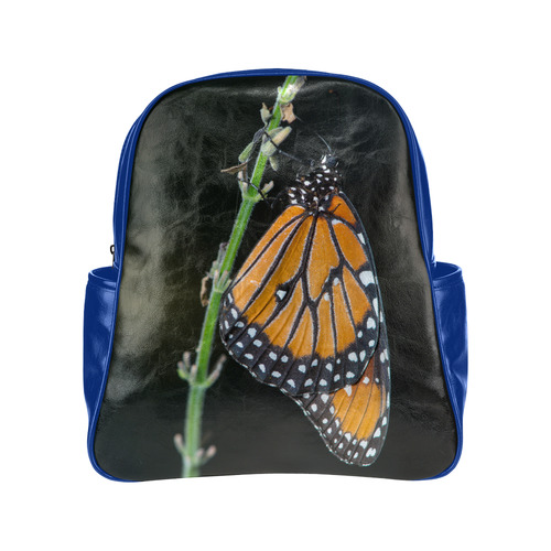 Monarch Butterfly Multi-Pockets Backpack (Model 1636)