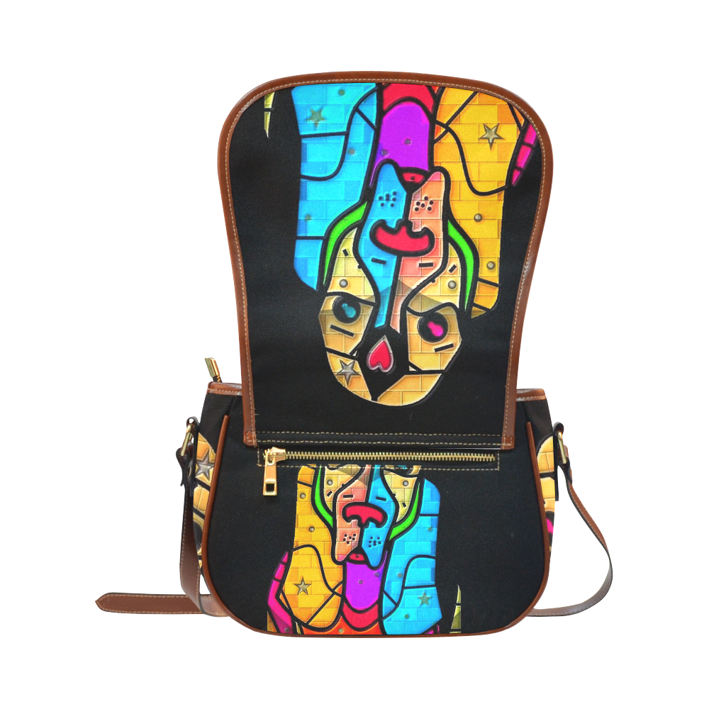 Simply love by Popart Lover Saddle Bag/Large (Model 1649)