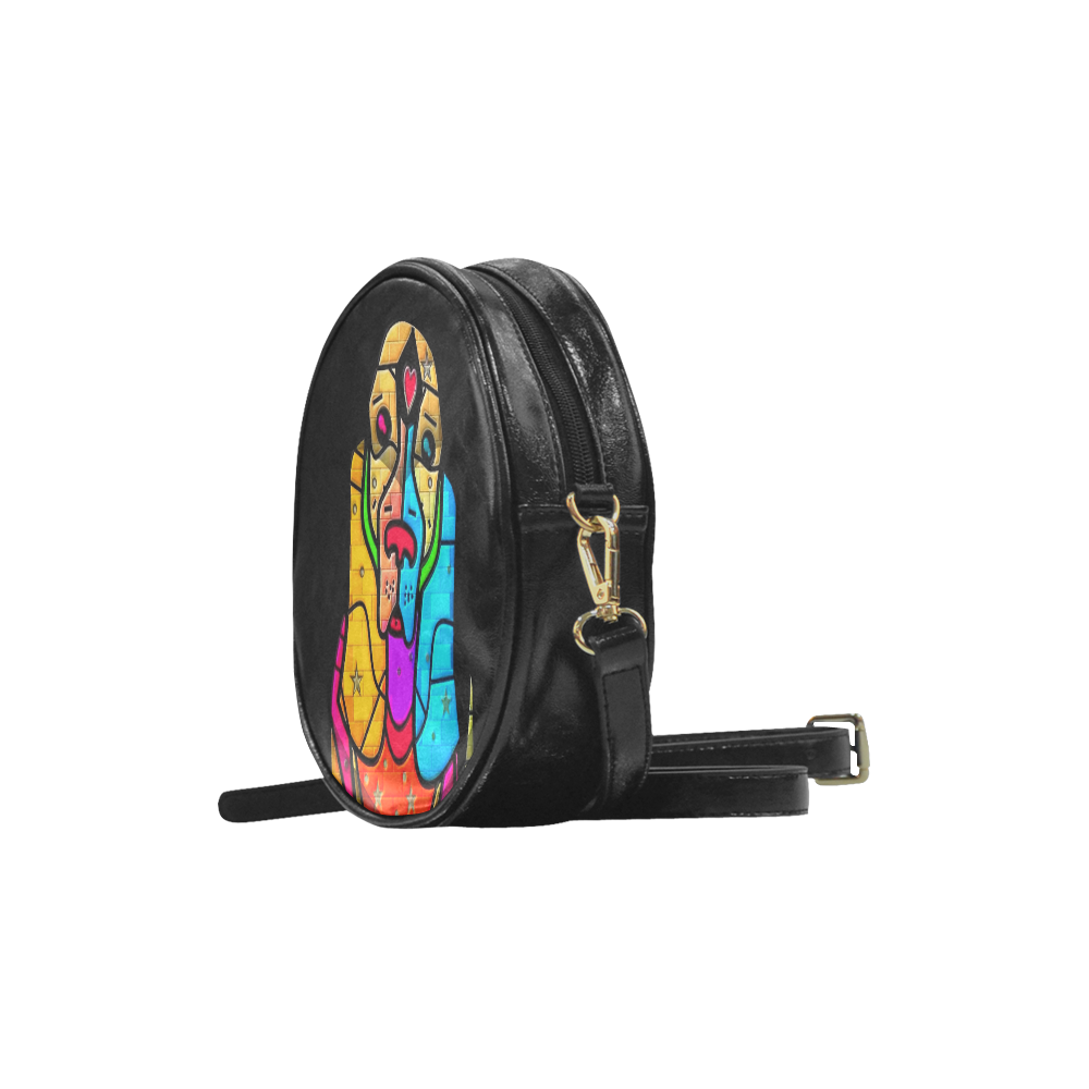 Simply love by Popart Lover Round Sling Bag (Model 1647)