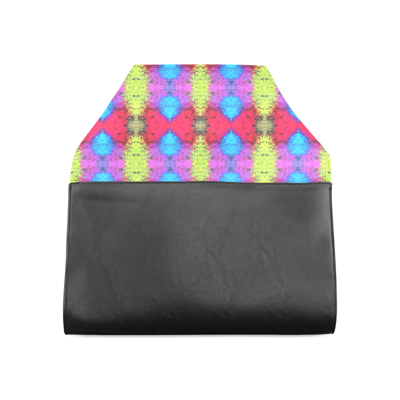 Colorful Painting Goa Pattern Clutch Bag (Model 1630)
