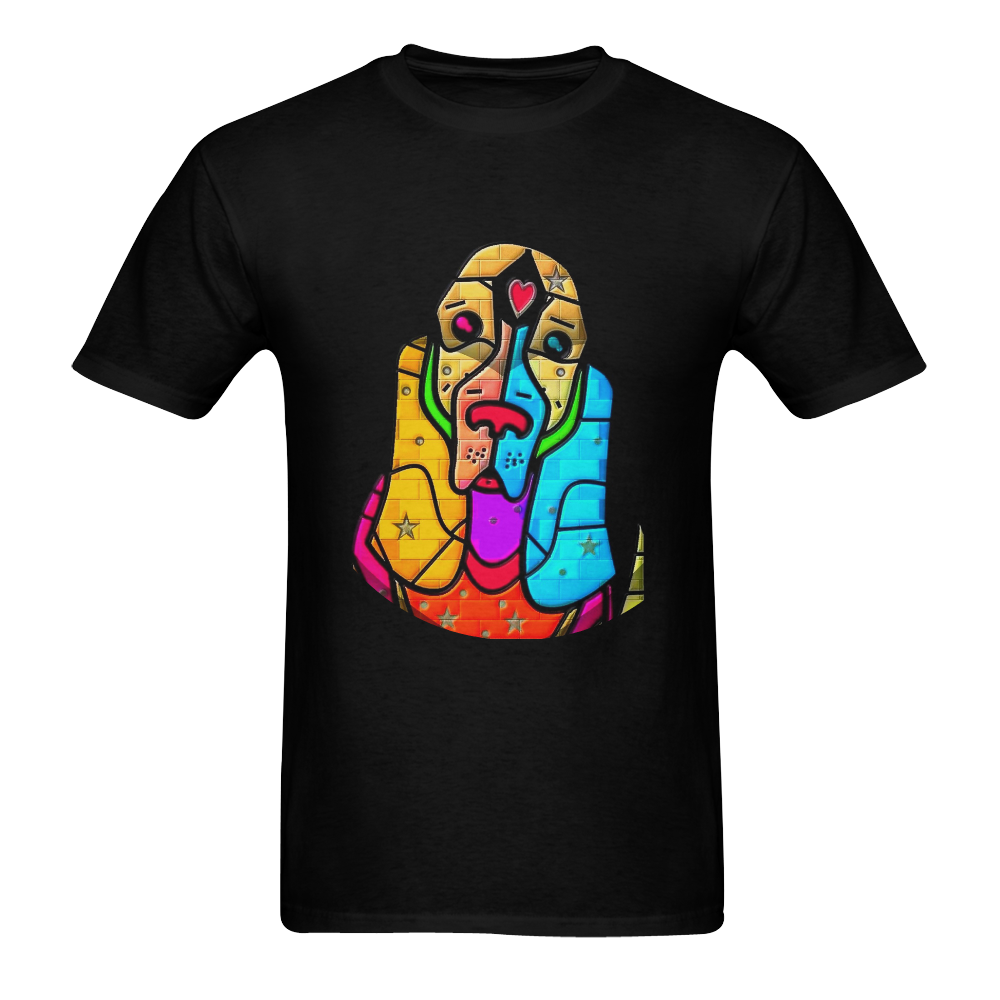 Simply love by Popart Lover Men's T-Shirt in USA Size (Two Sides Printing)