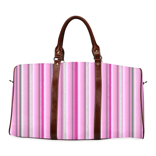 Pink Glamour Waterproof Travel Bag/Small (Model 1639)