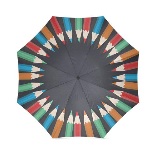 colorfull_pencils Foldable Umbrella (Model U01)