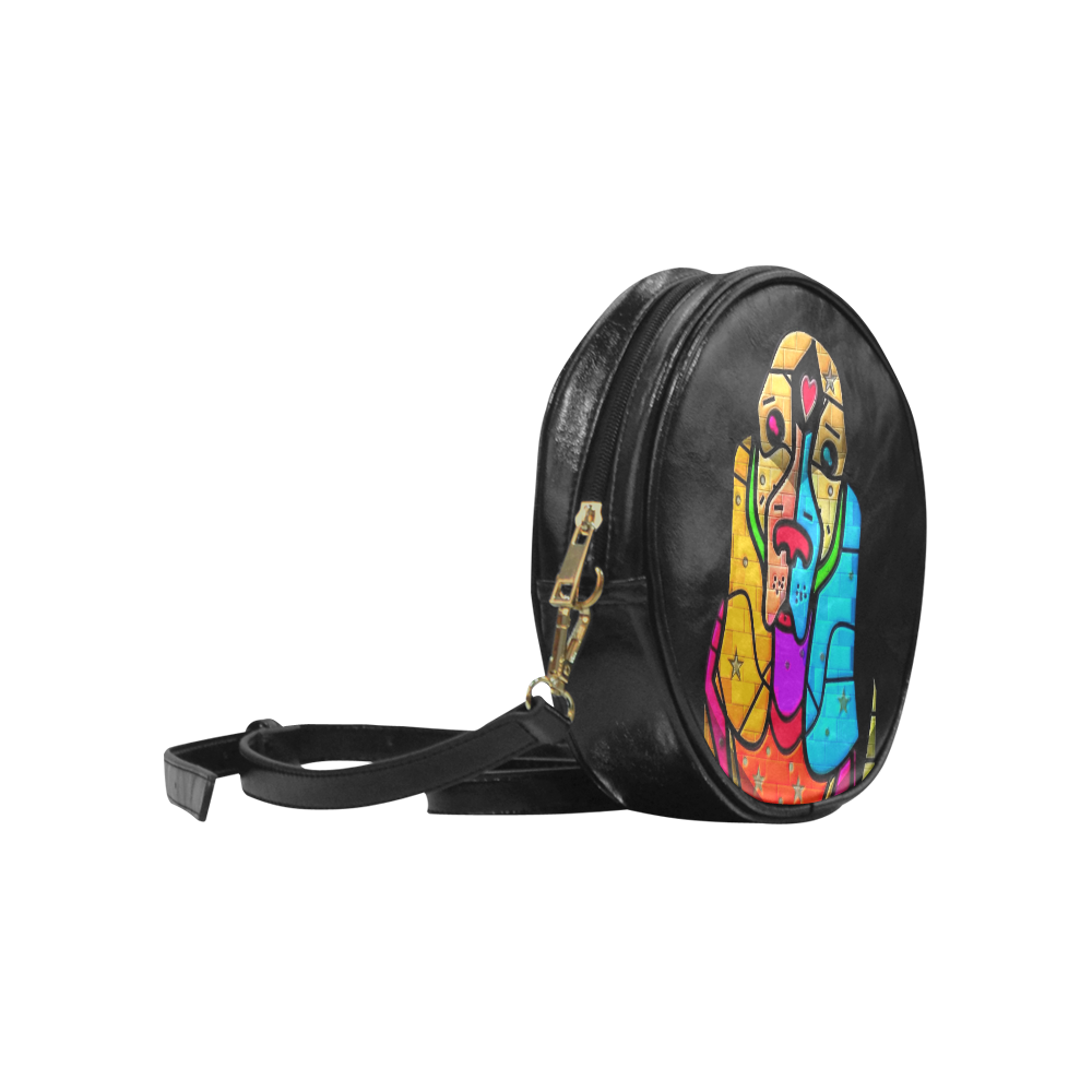 Simply love by Popart Lover Round Sling Bag (Model 1647)