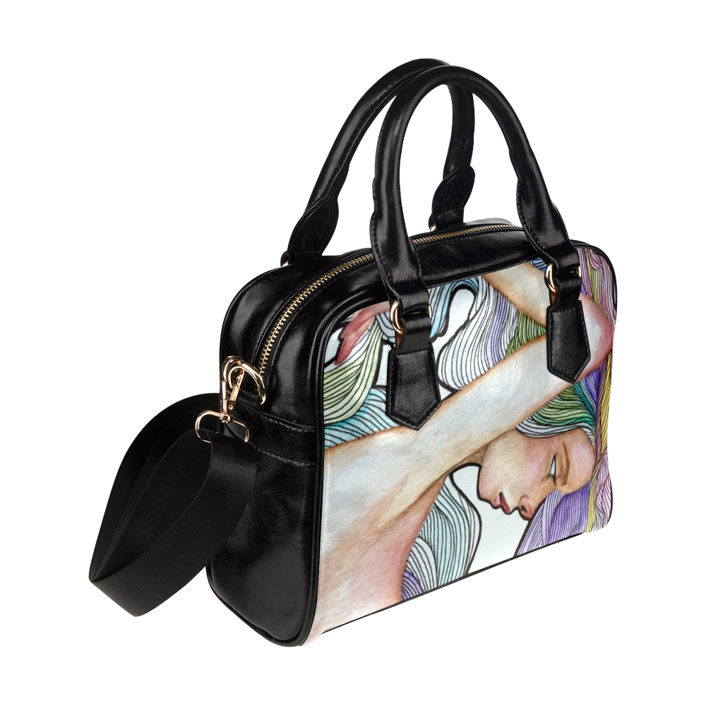 Mermaid Bag Shoulder Handbag (Model 1634)